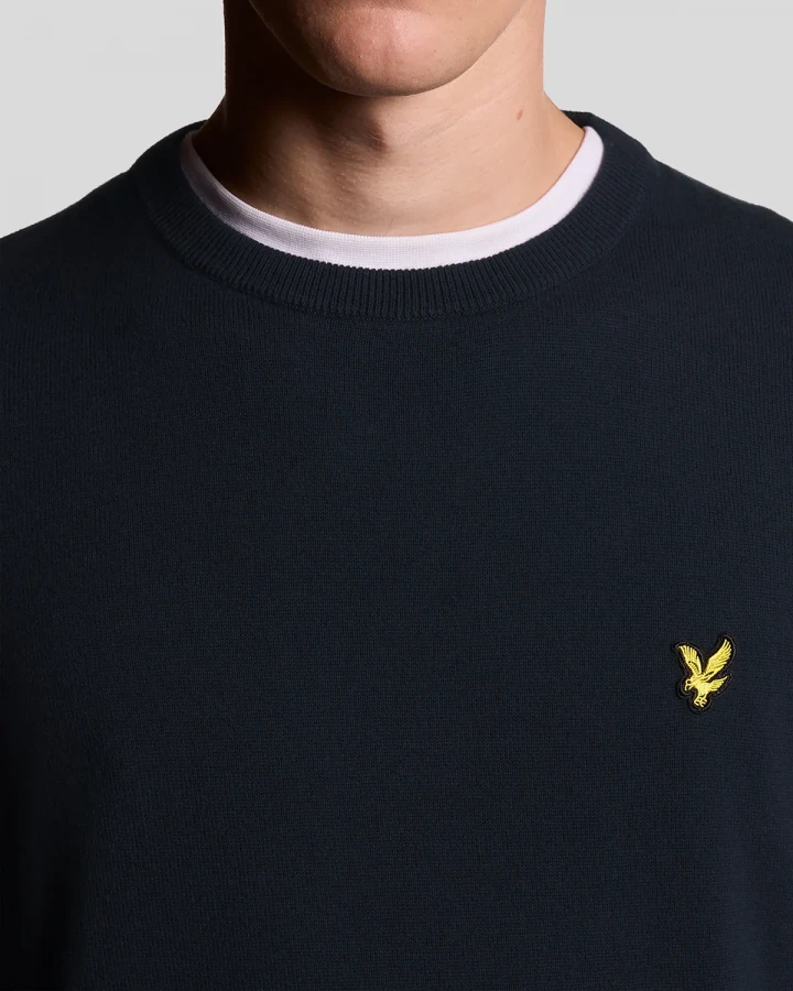 Afbeelding van KN2136V Dark Navy Heren Trui -  Lyle & Scott